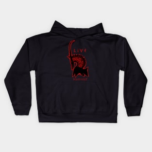 Nyeusi Phillip Kids Hoodie